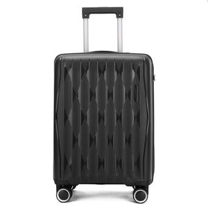 Robust kabinväska i hårt skal, 37,5 x 20,5 x 55 cm, TSA-godkännande, lämplig för Easyjet, Ryanair, Wizzair