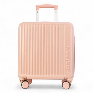 Hård kabinväska 44 x 22 x 38 cm rosa TSA-säker bagageväska lämplig för Easyjet, Ryanair