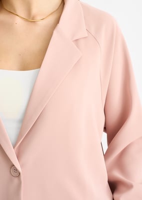 Blush överdimensionerad tailored blazer