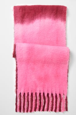 Pink Soft-Touch Oversized Scarf
