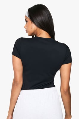 Peached Sculpt Short Sleeve Bodysuit