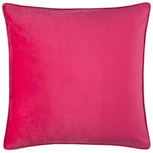 Furn Meridian Velvet Feather Filled Cushion Pink, 45 cm x 45 cm