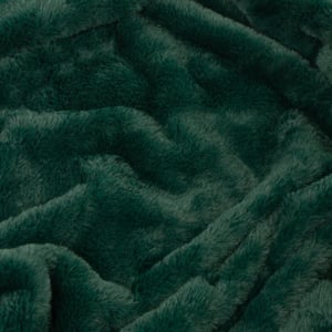 Furn Kallu Double-Sided Faux-Fur, 130 cm x 180 cm, Green