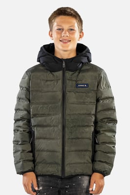 Phoenix Concrete Hypa Down Jacket Khaki