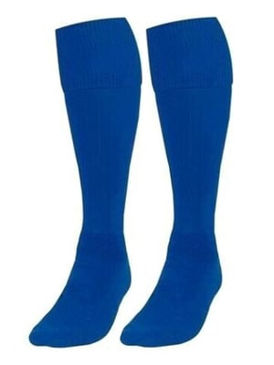 3 Pack Blue Football Socks Kids