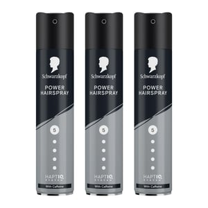 SK Styling Power Caffeine HL5 Hair Spray 250ml, 3 Pack
