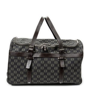 Vintage Anagram Suitcase  Travel Bag
