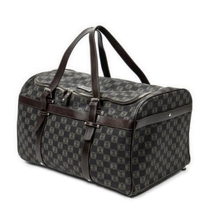 Vintage Anagram Suitcase  Travel Bag