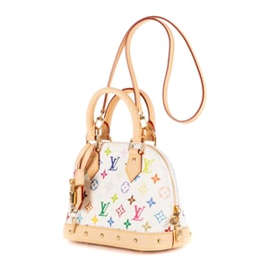 Ltd. Ed. Takashi Murakami Multicolore Alma BB Handbag