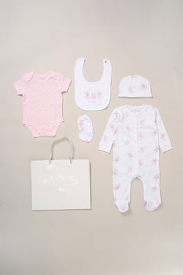 Cotton 5-Piece Baby Gift Set
