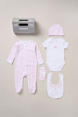Cotton 5-Piece Baby Gift Set