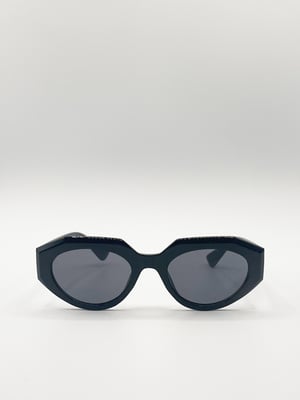 Angular Cat-Eye Sunglasses