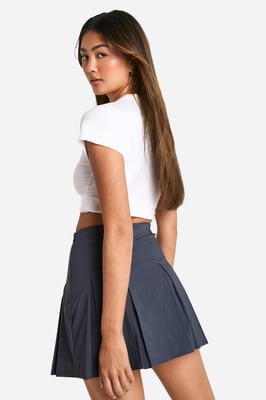 Skort With Front Darts