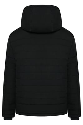 Lionel Hooded Puffer Jacket Black