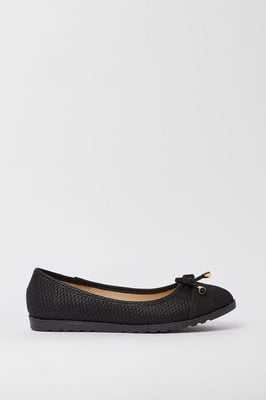 Good For The Sole: Wide Fit Tam Comfort Ballet Flats