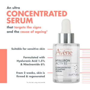 Avène Hyaluron Activ B3 Geconcentreerd Volumiserend Serum - Revitaliseer Je Huid
