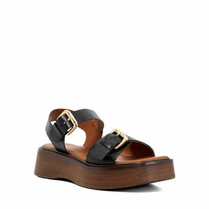 Dune Ladies Luno - Double Strap Flatform Sandals