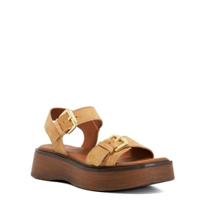 Dune Ladies Luno - Double Strap Flatform Sandals