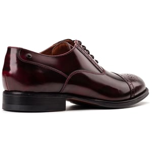 Base London Franklin läder herrskor Bordo Oxford