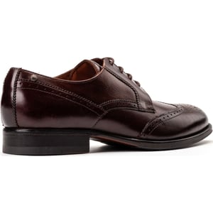 Base London Bell Leren Heren Burnt Brown Brogues Schoenen