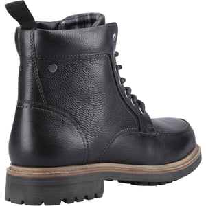 Hunter Shaws Ankle Boot Leather Men's Black Ankle Boots