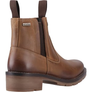 Hunter Skye Dealer Boot Leather Women's Dark Tan Boots