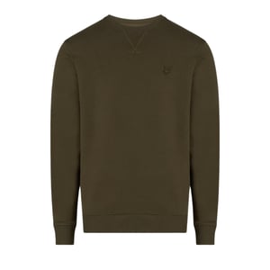 Lyle & Scott Tonal Eagle Form Green Crewneck Jumper
