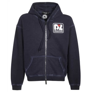 Dsquared2 Hercalina Fit Navy Blue Hoodie