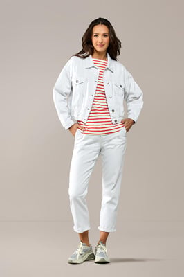 Caroline Tensen Oversized Helsinki Denim Jacket Wit