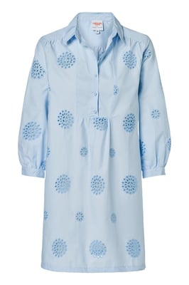 Caroline Tensen Manchester Tuniek Licht Blauw