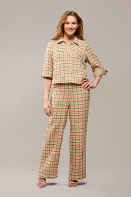 Jacky Blazer Roze / Groen