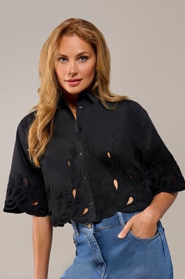 Tirzy Blouse Zwart