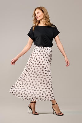 Nikita Plisse Rok Off White