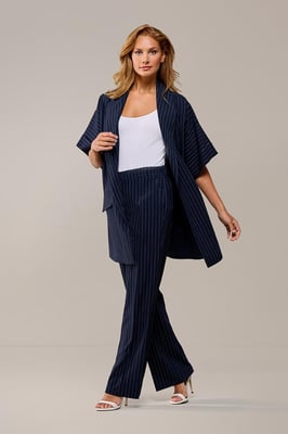 Roseline Blazer Navy / Off White