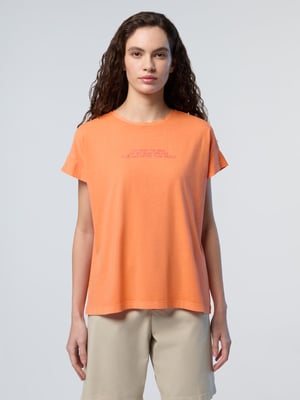 North Sails T-shirt med sloganskrift