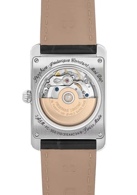 Frédérique Constant Carree Heart Beat Heren Horloge Zwart FC-311S4C26