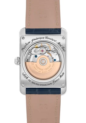 Frédérique Constant Carree Heart Beat Heren Horloge Blauw FC-311N4C26