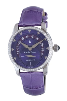 Louis Erard: Womens Emotion Purple Watch