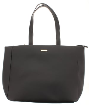 Womens Large Tote Bag Stun Zip black