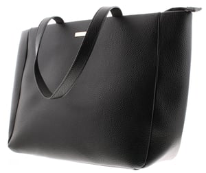 Womens Large Tote Bag Stun Zip black
