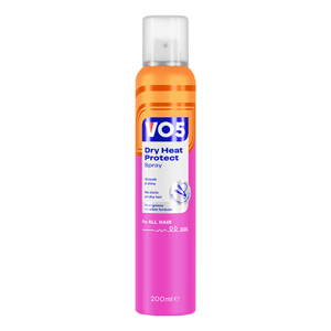 VO5 Dry Heat Protect Spray 200ml, Anti-Frizz, Shine Boost, UK Haircare Mist