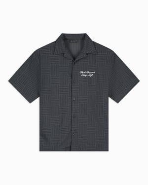 Black Bananas Terry Resort Shirt,