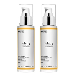 Skin Research Anti-Ageing Sun Protection SPF 50 Day Moisturiser 50ml x 2 Duo Pack