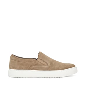 Dune Mens Tillos - Suede Slip-On Cupsole Trainers