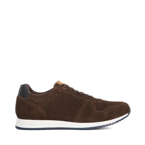 Dune Mens Toulous - Suede Lace Up Trainers