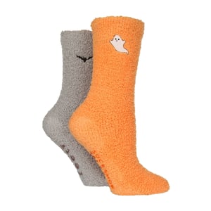 2 Pack Ladies Cosy Lounge Socks for Sleep