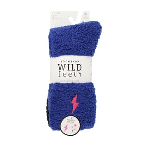 2 Pack Ladies Cosy Lounge Socks for Sleep