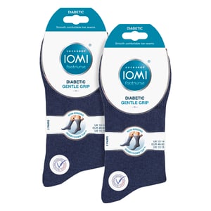 6 Pack Mens Non Elastic Cotton Diabetic Socks with Seamless Toe