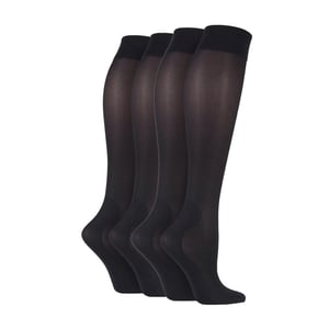 Unisex 4 Pairs of 40 Denier Graduated Compression Socks – Energizing Socks