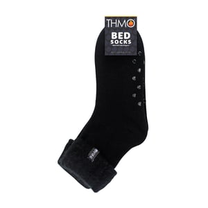 1 Pack Mens Soft Plush Lined Slipper Bed Socks